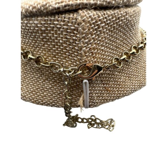 Layered Green Bib Statement Necklace Teardrop Chunky Multi Acrylic Beads - Picture 5 of 7